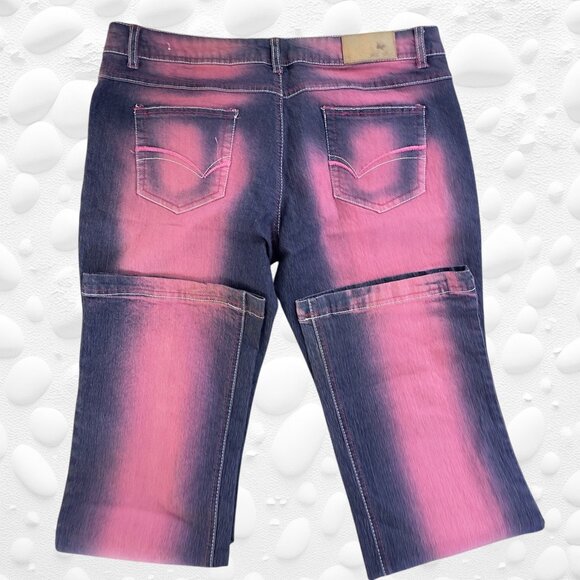 Soho Babe "NEWYORK" Jeans – two-tone wash Size 13 NWT - Picture 6 of 6